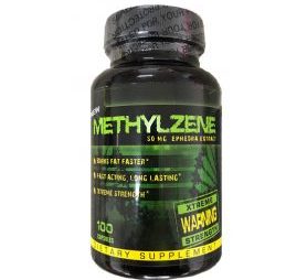 Methylzene 50 mg Ephedra ECA Stack Hard Rock HardRock Supplements